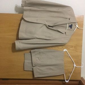 Ann Taylor linen suit